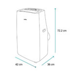 Aire Acondicionado Solo Frío de 12,000 BTU PTM12CABWJM2 - Imagen 7