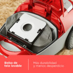 Aspiradora con Filtro HEPA y Bolsa de Tela Lavable VCBD603 - Imagen 12