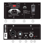 Bocina Activa Peavey PV2015D - Imagen 2