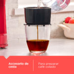 Cafetera Black+Decker Cherry Collection estación de café 4 en 1 CM0755-RLA - Imagen 8