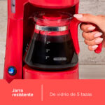 Cafetera Black+Decker Cherry Collection estación de café 4 en 1 CM0755-RLA - Imagen 9