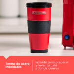 Cafetera Black+Decker Cherry Collection estación de café 4 en 1 CM0755-RLA - Imagen 10