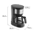 Cafetera de 5 tazas Frigidaire FCM10 - Imagen 5