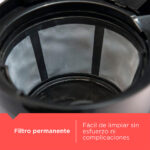 Cafetera Programable Digital 12 tazas CM1110B-LA - Imagen 12