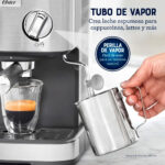Cafetera compacta 2 expresos por ciclo Acero Inoxidable BVSTEM5502-013 - Imagen 2
