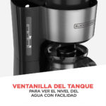 Cafetera de 5 Tazas con vaso personal CM0755S-MX - Imagen 7