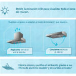 Campana de 30" Plata Mercury Mabe CM7645UGW0 - Imagen 5