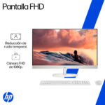 Computadora All in One HP de 24FHD AMD Ryzen 5+Audífonos - Imagen 9