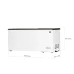 Congelador Tapa de Vidrio de 20 pies GS-550 - Imagen 8