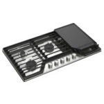 Cooktop a gas de 36″ Whirlpool WCGK7536PS