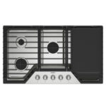 Cooktop a gas de 36″ Whirlpool WCGK7536PS - Imagen 2