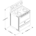 Estufa Eléctrica de 30" Air Fry MFES6030RZ - Imagen 7