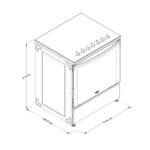 Estufa Eléctrica de 30" Xpert Cooking LWFRE2450D - Imagen 11