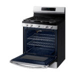 Estufa a Gas de 30” NX60A6115SS/AP Negro Acero inoxidable - Imagen 4