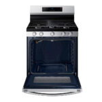 Estufa a Gas de 30” NX60A6115SS/AP Negro Acero inoxidable - Imagen 3