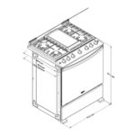 Estufa a gas de 30" Whirlpool LWFR5200D - Imagen 5