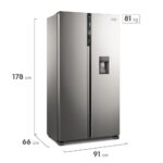Refrigerador Frigidaire de 19 pies FRSA19K2HVG - Imagen 4