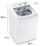 Lavadora Frigidaire de 44 libras FWAB20J4EBGUW - Imagen 4