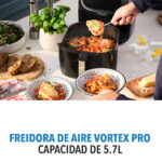 Freidora de air Vortex Pro de 5.7 litros AF-E6001-LA - Imagen 5