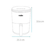 Freidora de aire digital 3.8 litros Negro AFM38DN - Imagen 5