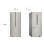 Refrigerador French Door 22 pies Multi Air Flow Smart Inverter GM22BGPK - Imagen 10