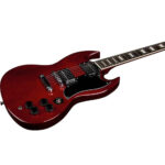 Guitarra Eléctrica DV-10 Trasparent Red - Imagen 4