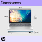 Laptop HP 15.6" FHD, Intel Core i5, 8 GB RAM, 512 GB SSD, Windows 11, 15-fd0250la - Imagen 11