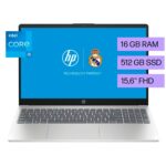 Laptop HP de 15.6″ FHD, Intel Core i5, 16 GB RAM, 512 GB SSD, Windows 11 Home 15-fd0059la