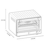 Horno de Doble Convección con Air Fry 28 L Black Matte KCO224BM - Imagen 5