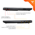 Laptop Gaming Victus 15.6" FHD Intel Core i5 NVIDIA + Mouse Pad + Hedset - Imagen 7