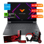 Laptop Gaming Victus 15.6" FHD Intel Core i5 NVIDIA + Mouse Pad + Hedset