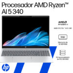 Laptop HP OmniBook IA 16"2K AMD Ryzen AI 5 con Mouse y 6 meses de Office365 - Imagen 13