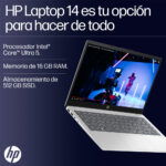 Laptop HP de 14" FHD, Intel Core Ultra 5, 16 GB RAM, 512 GB SSD, 14-ep1000la - Imagen 6