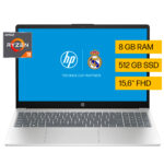Laptop HP de 15.6 FHD AMD Ryzen 3, 8 GB RAM, 512 GB SSD, 15-fc0043la + Impresora Smart Tank 210 - Imagen 11