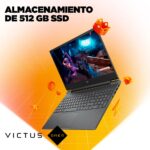 Laptop Gaming Victus 15.6" FHD, AMD Ryzen 5, 8 GB RAM, 512 GB SSD, Windows 11, 15-fb2026la - Imagen 7