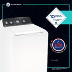 Lavadora Automática de 48 libras GE Appliances LGA72214CBAB0 - Imagen 5