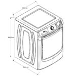 Lavadora carga frontal de 48 libras Extra Power7MMHW6621HC - Imagen 15