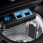 Lavadora de 51 libras AI DD TurboWash Negro Ónix WT23OBTX6 - Imagen 9