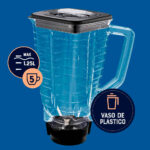Licuadora con vaso de plástico y control de perilla BLSTKAP-BRD-013 - Imagen 11