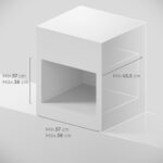 Microondas Empotrable de 24" Negro FMTP24G3SXB - Imagen 2