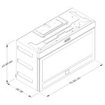 Microondas empotrable WiFi de 1.1 pies MMMF8030PZ - Imagen 17