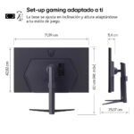 Monitor Gaming LG UltraGear 32" IPS QHD - Imagen 2