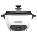 Olla Arrocera Black + Decker 14 Tazas con Tapa de Vidrio y Vaporera RC514