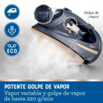 Plancha de Vapor Inalámbrica 2 en 1 con suela de cerámica GCSTCC5000-013 - Imagen 13