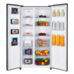 Refrigerador Side by Side de 22 pies Inox Mabe MSM631LKLSS0 - Imagen 4