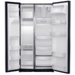 Refrigerador Side by Side de 26 pies Grafito GE Appliances GNM26AETFSS - Imagen 4