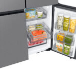 Refrigeradora French Door de 23 pies T Style Bespoke con Beverage Center RF23DB9650QLAP - Imagen 7