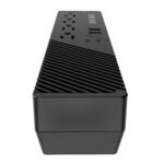 Regulador automático voltaje 1000VA/500W 4 salidas AC 2USB 115V