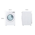 Secadora Eléctrica de 44 libras Smart Diagnosis DF20WV2EW - Imagen 3