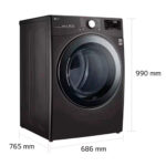 Secadora Eléctrica de 48 libras SmartThinQ DF22BV2BRE - Imagen 9